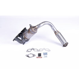 European Exhaust and Catalyst Katalysator Ford Fiesta, Fusion 1.25, 1.4