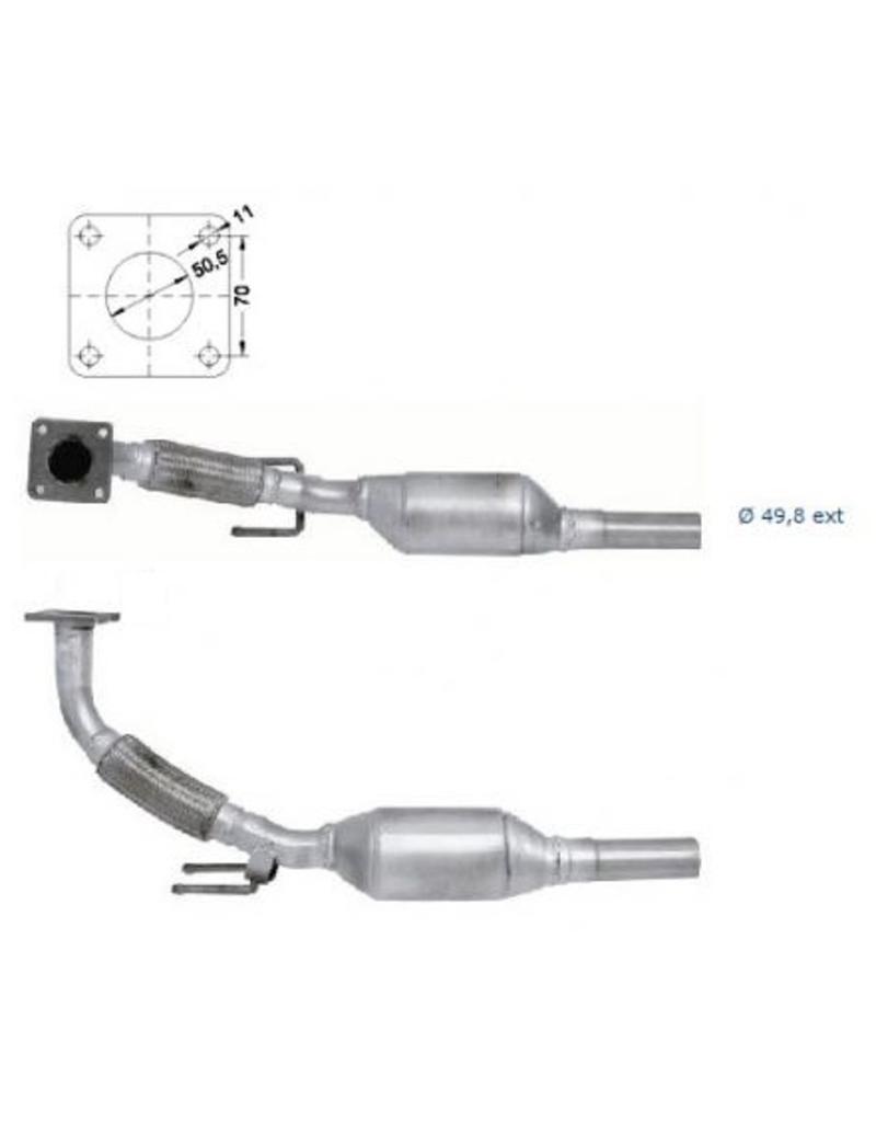 European Exhaust and Catalyst Katalysator Seat Ibiza, Cordoba, Inca/ Volkswagen Polo, Caddy 1.9 SDI