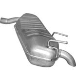 European Exhaust and Catalyst Einddemper, uitlaat Opel Vectra C, Signum 1.8