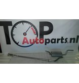 European Exhaust and Catalyst Uitlaatset Einddemper + Middenpijp Fiat Punto