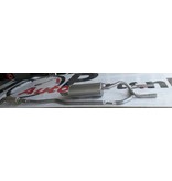 European Exhaust and Catalyst Uitlaatset Einddemper + Middendemper Ford Ka