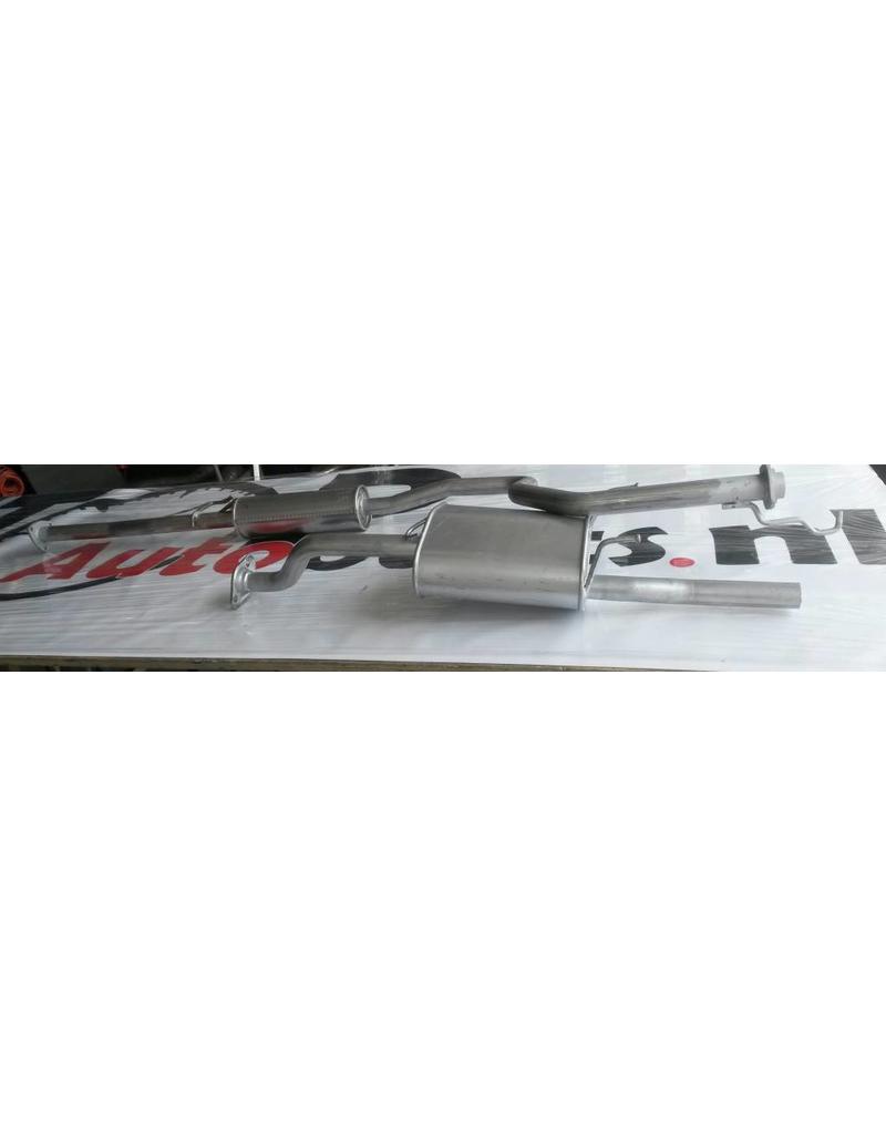 European Exhaust and Catalyst Uitlaatset Einddemper + Middendemper Honda Civic