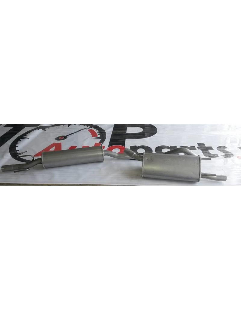 Edex Complete uitlaat Einddemper + Tussendemper Opel Corsa B 1.2 16_V