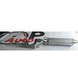 European Exhaust and Catalyst Uitlaatset, Einddemper + Middendemper Volkswagen Golf 4