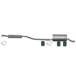 Edex Complete uitlaat, Einddemper + Middendemper Citroën Xsara Picasso
