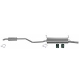 Edex Complete uitlaat, Middendemper + Einddemper Citroen Xsara