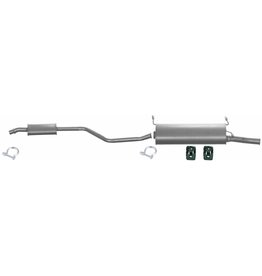 Edex Complete uitlaat, Middendemper + Einddemper Citroen Xsara