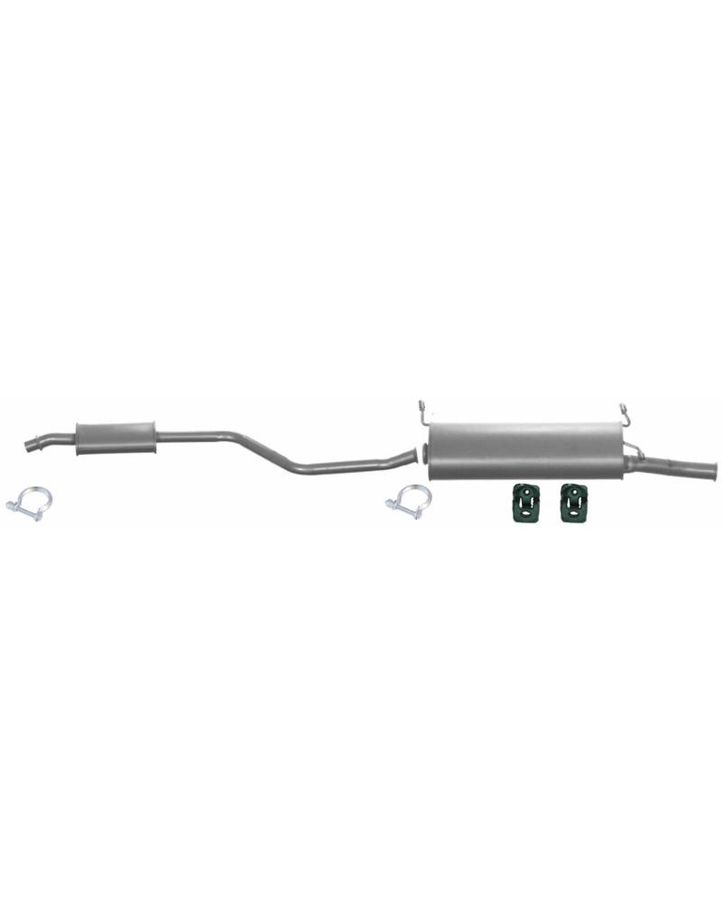 Edex Complete uitlaat, Middendemper + Einddemper Citroen Xsara