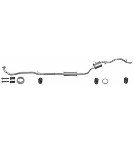 Edex Complete uitlaat Middendemper + Einddemper Daihatsu Cuore 1.0 vanaf 2003