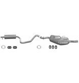 European Exhaust and Catalyst Uitlaatset, Einddemper + Middendemper Saab 9-3, 900