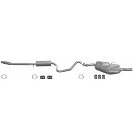 Edex Complete uitlaat Einddemper + Middendemper + Voorpijp Saab 9-3, 900