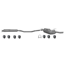 Edex Complete uitlaat Middendemper + Einddemper Saab 9-5 2.0, 2.3
