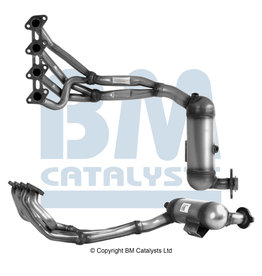 European Exhaust and Catalyst Katalysator Mercedes A W168 1.4, 1.6, 1.9