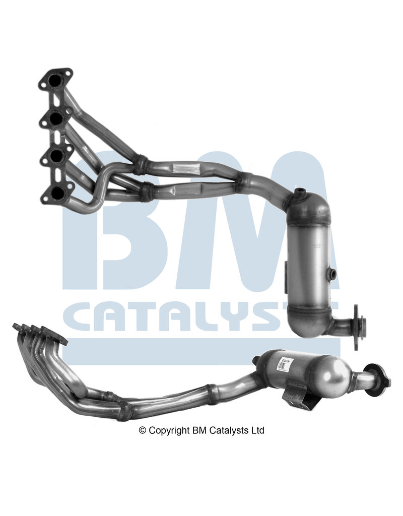 European Exhaust and Catalyst Katalysator Mercedes A W168 1.4, 1.6, 1.9