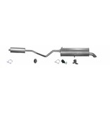 Edex Complete uitlaat Einddemper + Middendemper 307 2.0