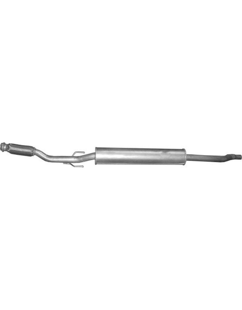 Edex Uitlaat, Middendemper Mini (R56), Open R57
