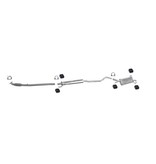 Edex Complete uitlaat Einddemper + Middendemper + Voorpijp Opel Corsa C