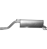 Edex Einddemper Opel Corsa D, Corsa E
