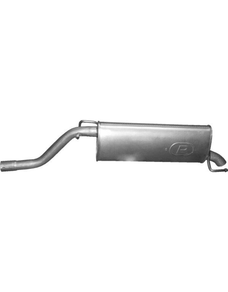 Edex Einddemper Opel Corsa D, Corsa E
