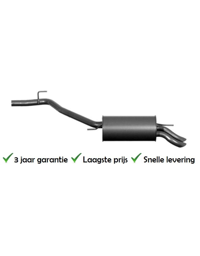 European Exhaust and Catalyst Uitlaat, Einddemper Volkswagen Transporter 4 2.5 TDI