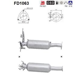 EEC Roetfilter Silicium Volvo S60, S80, V60, V70, XC60, XC70