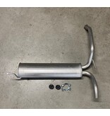 Edex Einddemper, Uitlaat Citroen C1, Peugeot 107, Toyota Aygo