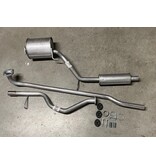 Edex Complete Uitlaat Middendemper + Einddemper Daihatsu Cuore