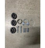 Edex Complete uitlaat Middendemper + Einddemper Daihatsu Cuore