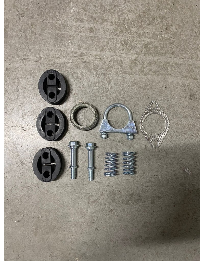 Edex Complete uitlaat Middendemper + Einddemper Daihatsu Cuore
