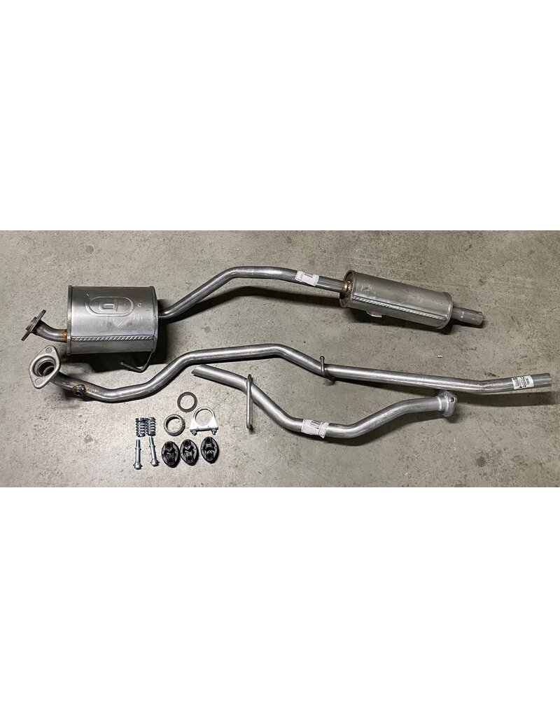 Edex Complete uitlaat Middendemper + Einddemper Daihatsu Cuore 1.0 vanaf 2003