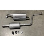 Edex Complete uitlaat Einddemper + Middendemper Mitsubishi Colt, Smart Forfour