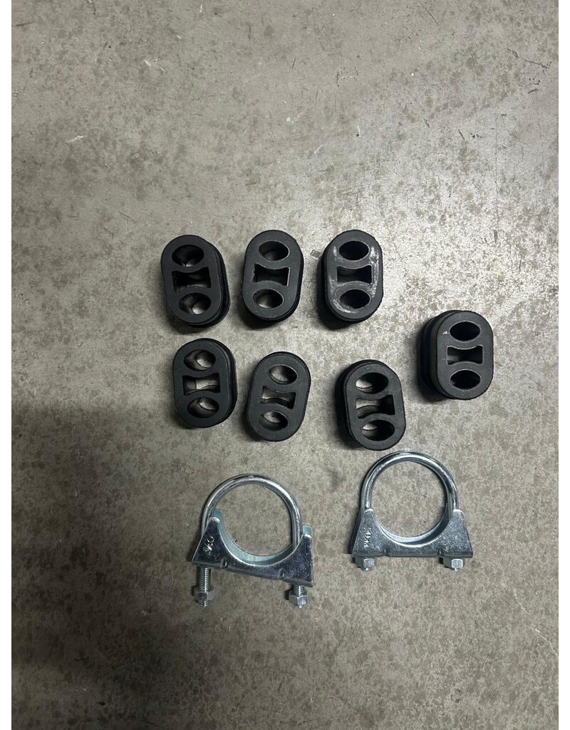Edex Complete uitlaat Einddemper + Middendemper Opel Astra H