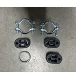 Edex Complete uitlaat Einddemper + Middenpijp + Voorpijp Peugeot 206