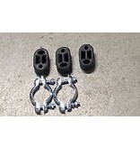 Edex Complete uitlaat Einddemper + Middendemper Peugeot 206 1.6