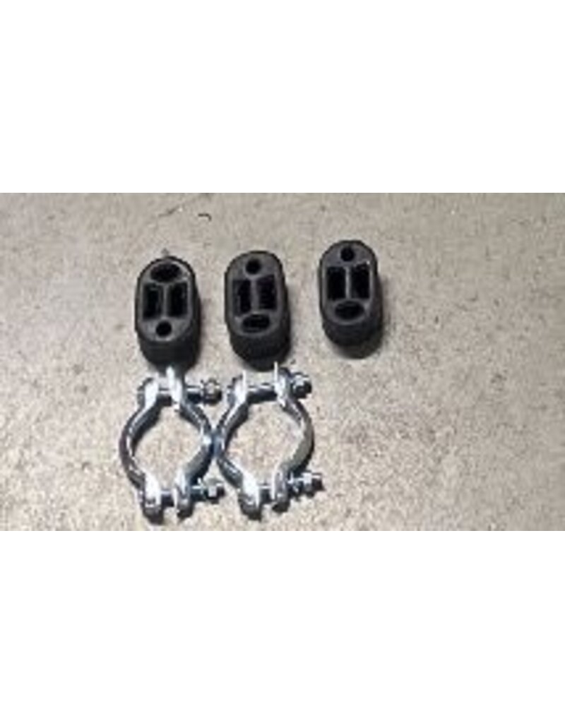 Edex Complete uitlaat Einddemper + Middendemper Peugeot 206 1.6