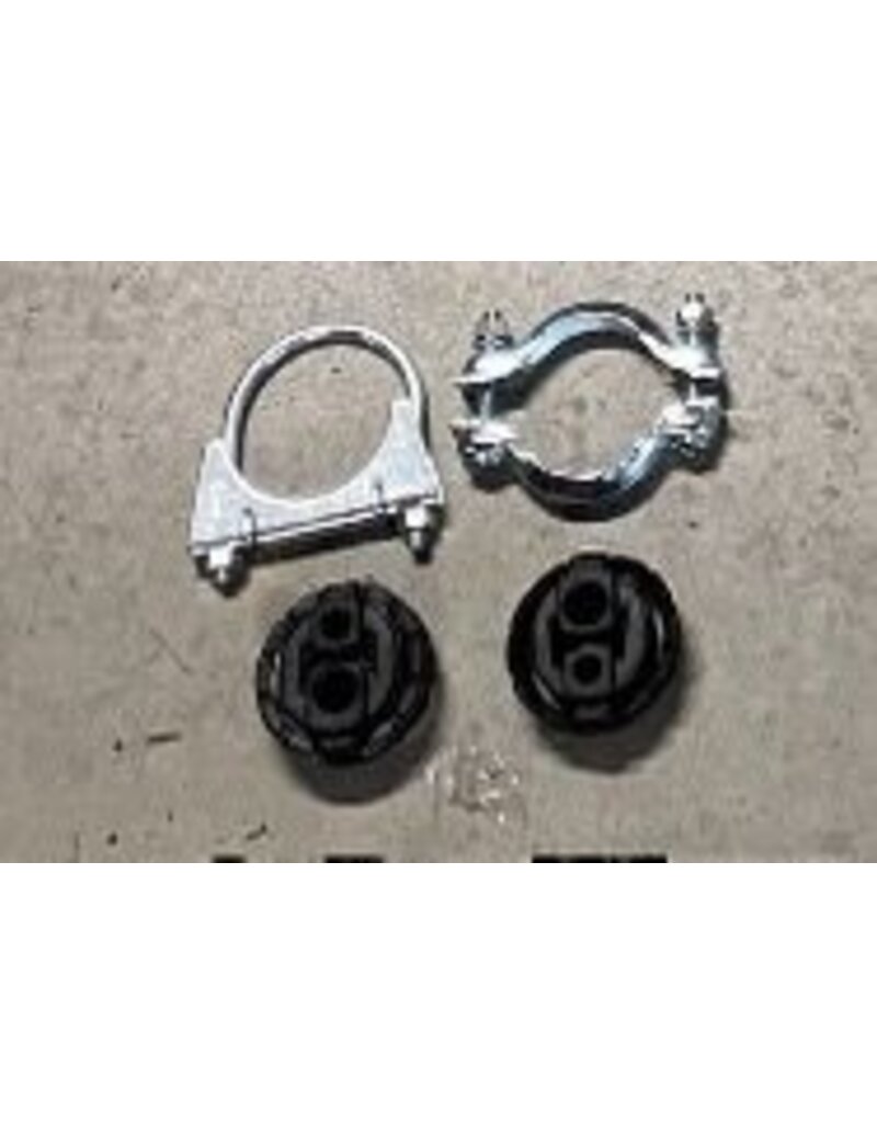 Edex Complete uitlaat Einddemper + Middendemper Peugeot 206 2.0 GTI