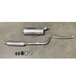 Edex Complete uitlaat Einddemper + Middendemper Peugeot 106