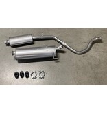 Edex Complete uitlaat Einddemper + Middendemper Peugeot 306