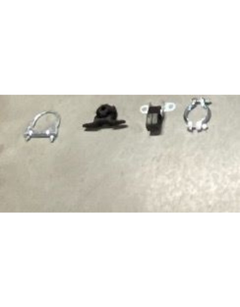 Edex Complete uitlaat Einddemper + Middendemper Peugeot 207, 208 / Citroën C3
