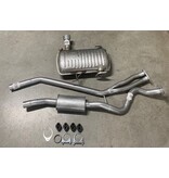 Edex Uitlaatset, Einddemper + Tussendemper + Voorpijp BMW 320