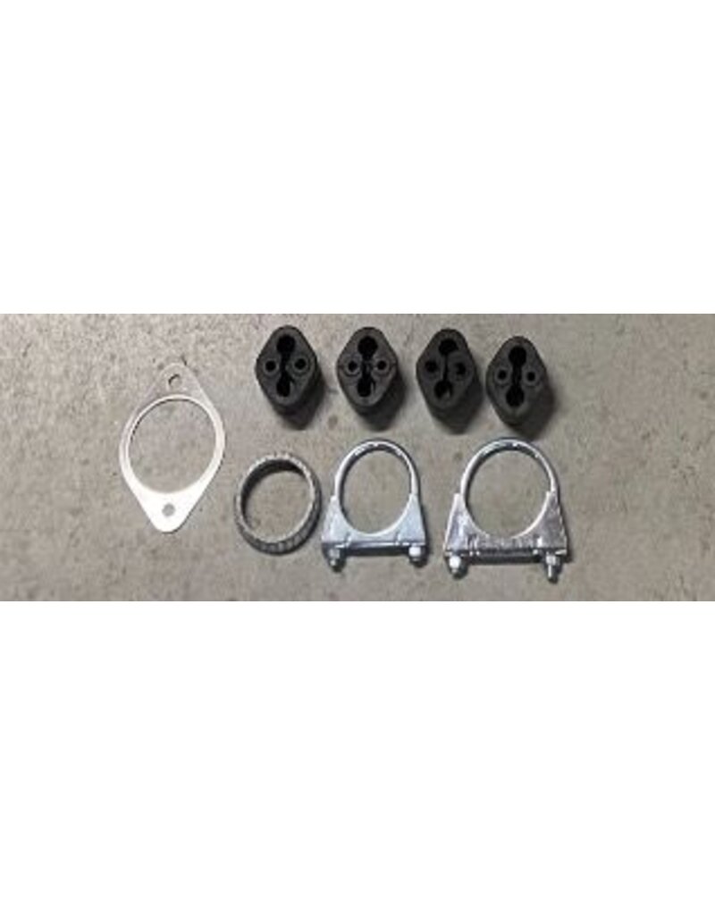 Edex Uitlaatset, Einddemper + Tussendemper + Voorpijp BMW 320