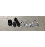 Edex Uitlaatset, Einddemper + Tussendemper + Voorpijp BMW 3