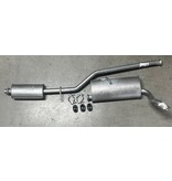 Edex Complete uitlaat, Middendemper + Einddemper Citroen Berlingo, Peugeot Partner