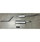 Edex Complete uitlaat, Einddemper + Middendemper Citroën Xsara