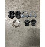 Edex Uitlaatset, Einddemper + Tussenpijp Opel Corsa D 1.2
