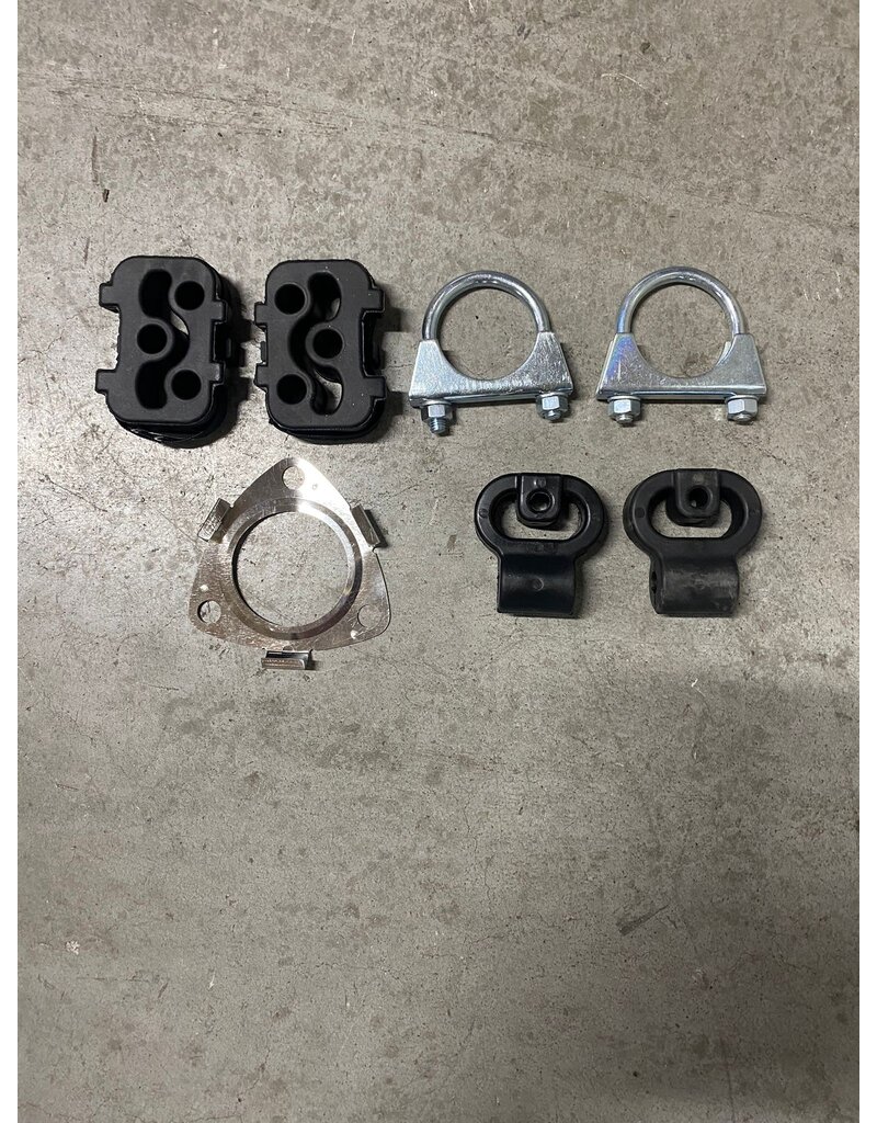 Edex Uitlaatset, Einddemper + Tussenpijp Opel Corsa D 1.2