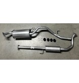 Edex Complete uitlaat Middendemper + Einddemper Honda HR-V