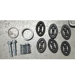 Polmo Complete uitlaat Middendemper + Einddemper Honda Civic Aerodeck 1.4i, 1.5i