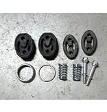 Edex Complete uitlaat Einddemper + Middendemper Honda Civic 1.4