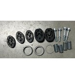 Edex Complete uitlaat Einddemper + Middendemper Honda Civic 5 deurs